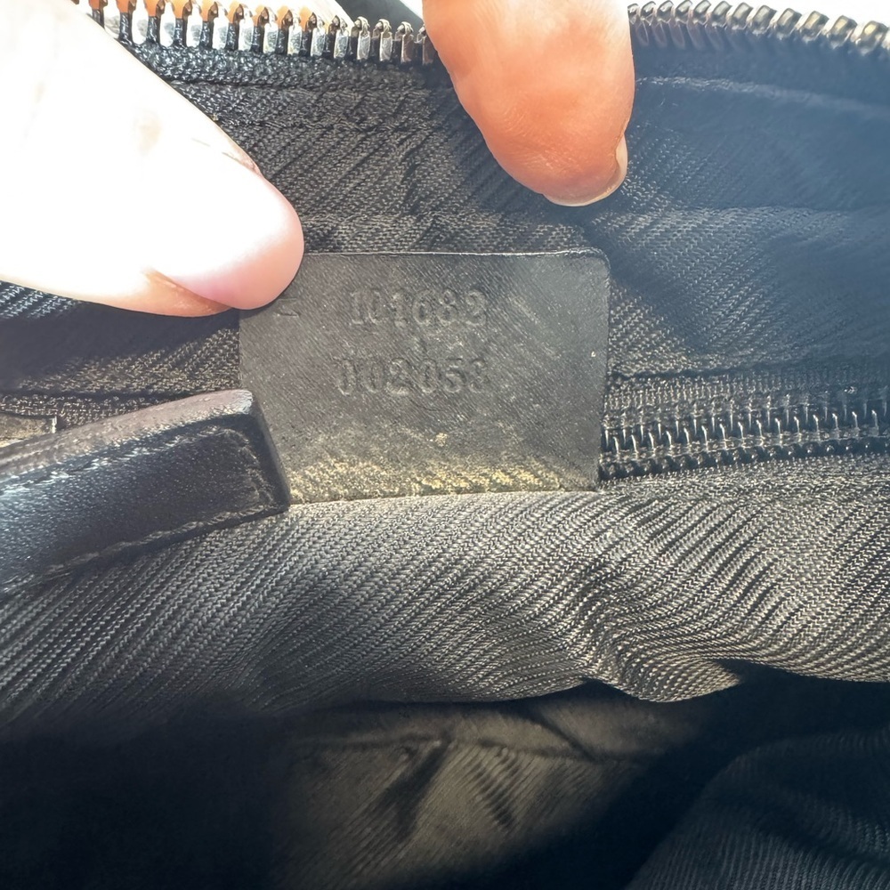 Gucci Black Monogram Shoulder/Crossbody Bag - Picture 11 of 11